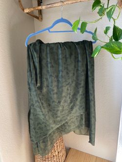 Olive Green Butterfly Skirt – Size L
