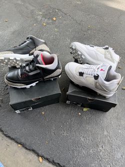 baseball/softball/slowpitch retro jordan cleats