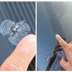 Certified Windshield Crack Chip