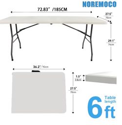 6 Foot Folding Table
