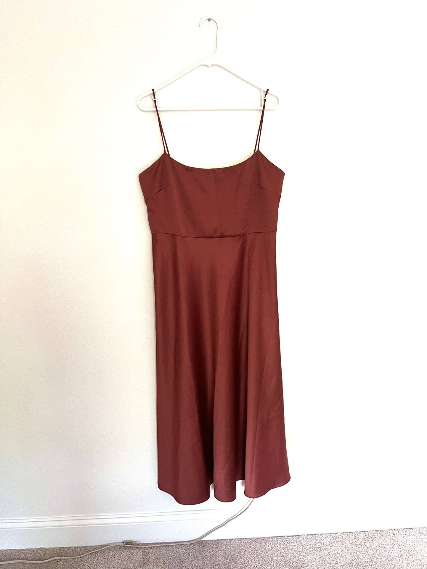 BHLDN Leti Dress—color: Cinnamon in Size 14. New With Tags
