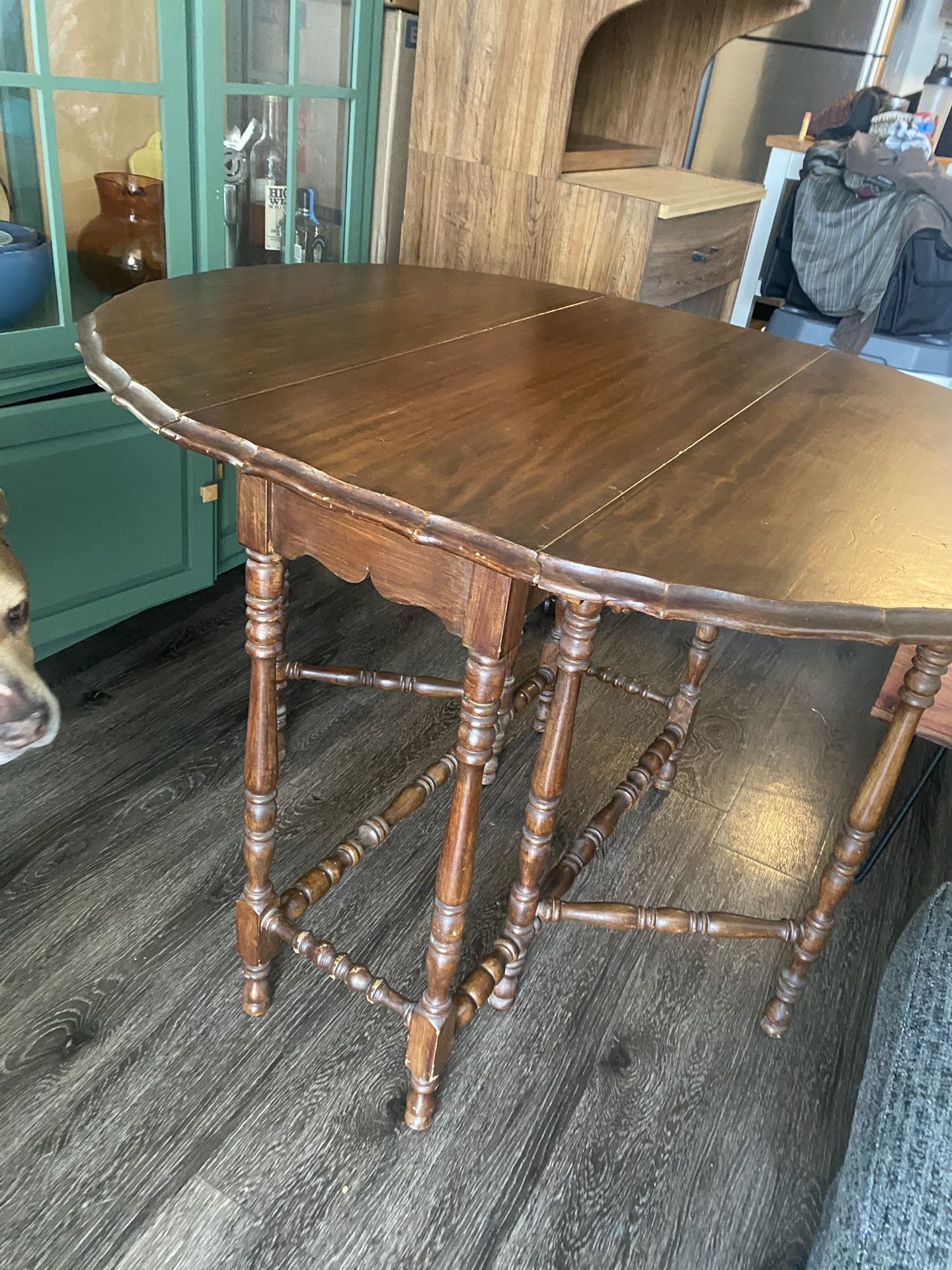 gateleg vintage table