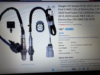 Oxygen sensor for Ford & Lincoln