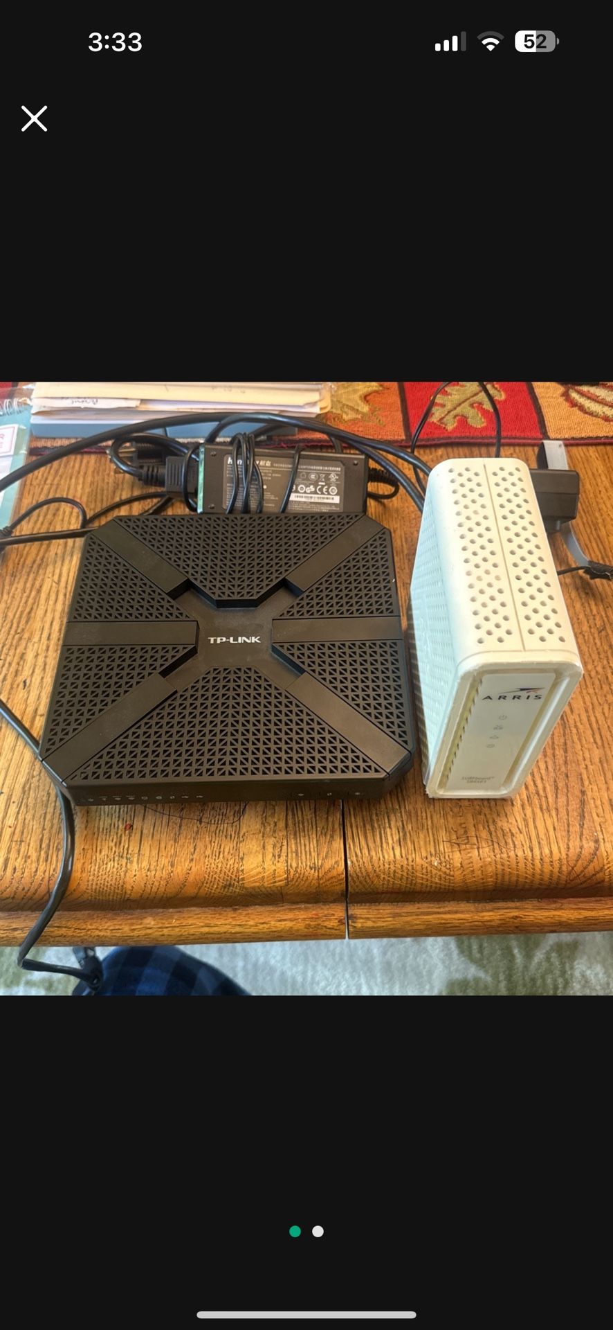 To-link Ac3200 Modem And Arris Router Sb6183