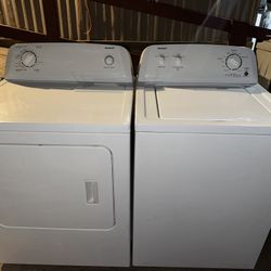 Washer And Dryer Set Admiral Electric White