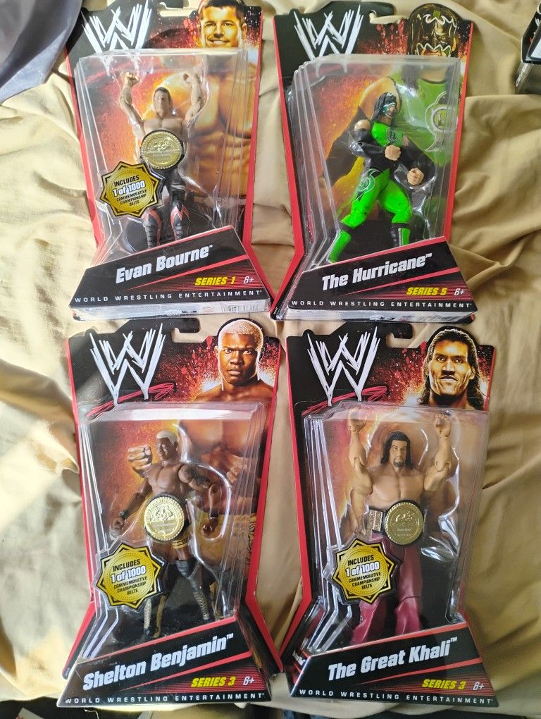 WWE Wrestling Figures Series 1,3,5 New!!