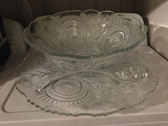 Punch Bowl with server and cups