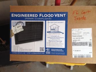 Flood vents