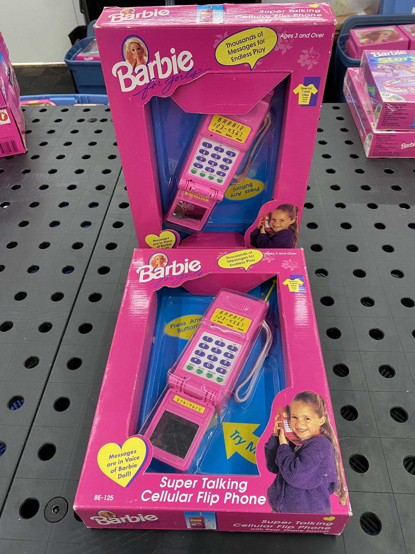Barbie Super Talking Cellular Flip Phone