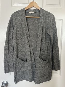 Gray Cardigan 