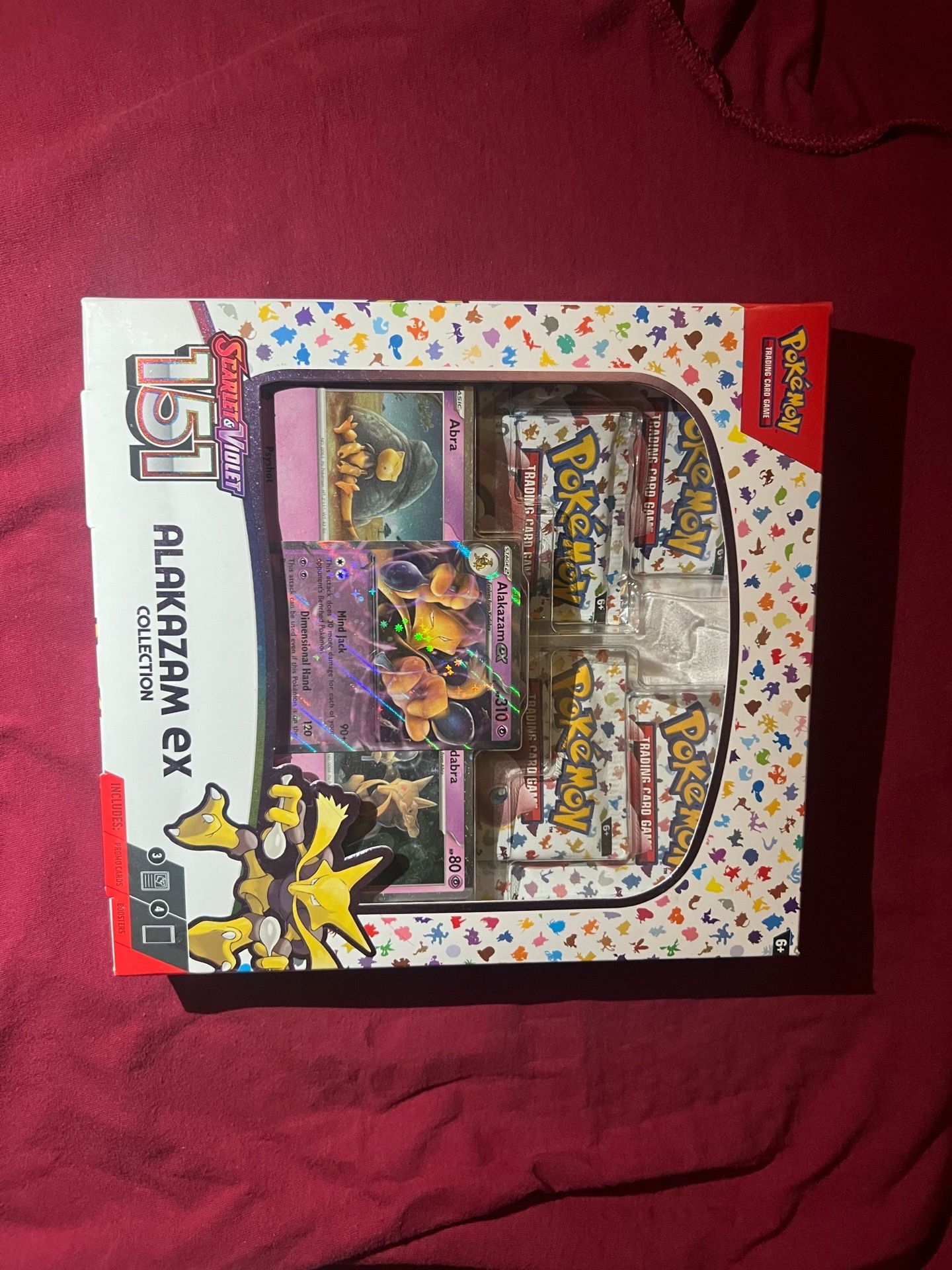 Pokémon 151 Alakazam Ex Collection