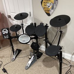 Roland V-Drums Electronic Drum Set with extras TD-11K