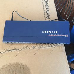 Net gear POE Pro safe Switch