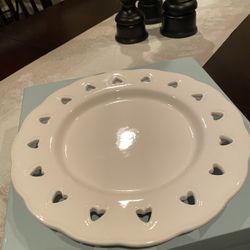 Party Lite Large Candle Holder Plate