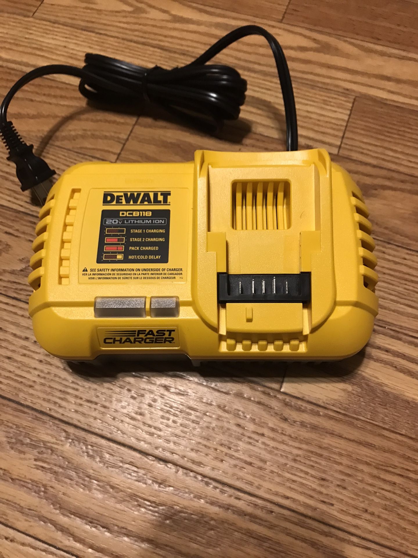 New Dewalt Charger