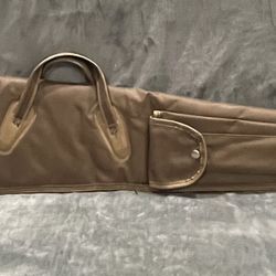 Red Head Brand Brown Canvas Leather Shotgun Soft Case with Duck Print Interior