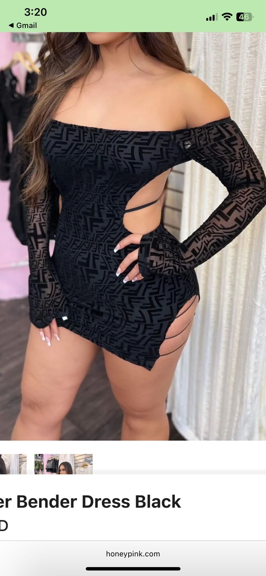 Black Mini Dress
