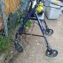 4 Wheel Rollator Walker