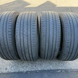 (4) 275/55R20 Bridgestone Dueler 