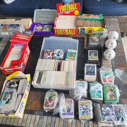 Baseball & Football  Cards 80's &90's