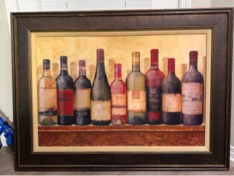 RUSTIC WINE PAINTING