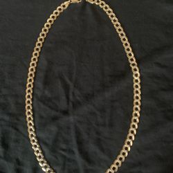 10k Curb Link Two Tone Weight 50.1 