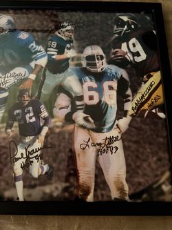 Authentic Signed HOF Players