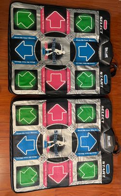 DDR Game Dance Pads and DDR Extreme 2 PS2