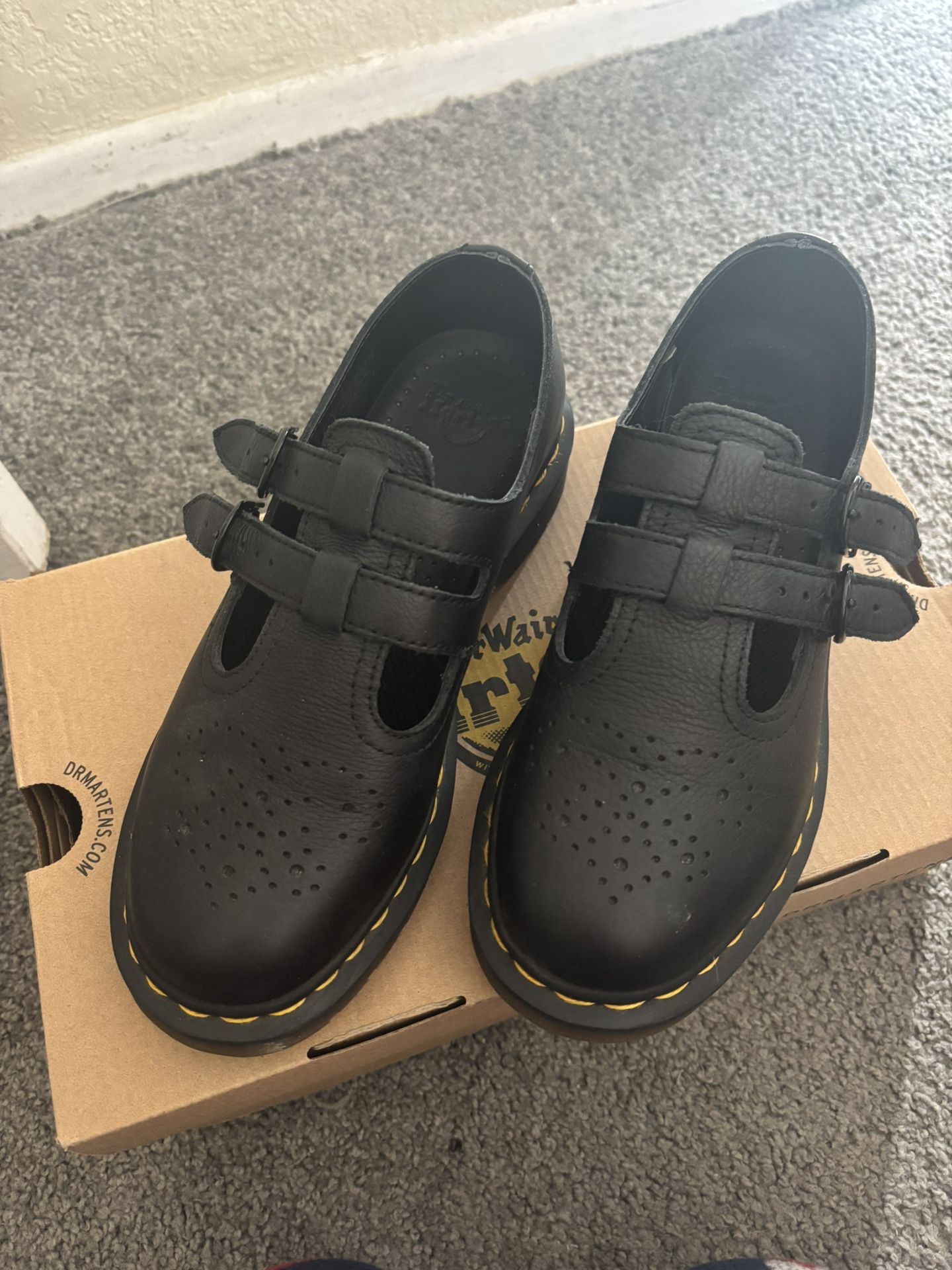 Dr Martens Leather Mary Jane