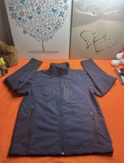 🔥👀Free Country Water Resistant woman’s Size M Indigo Blue Mint Condition ‼️