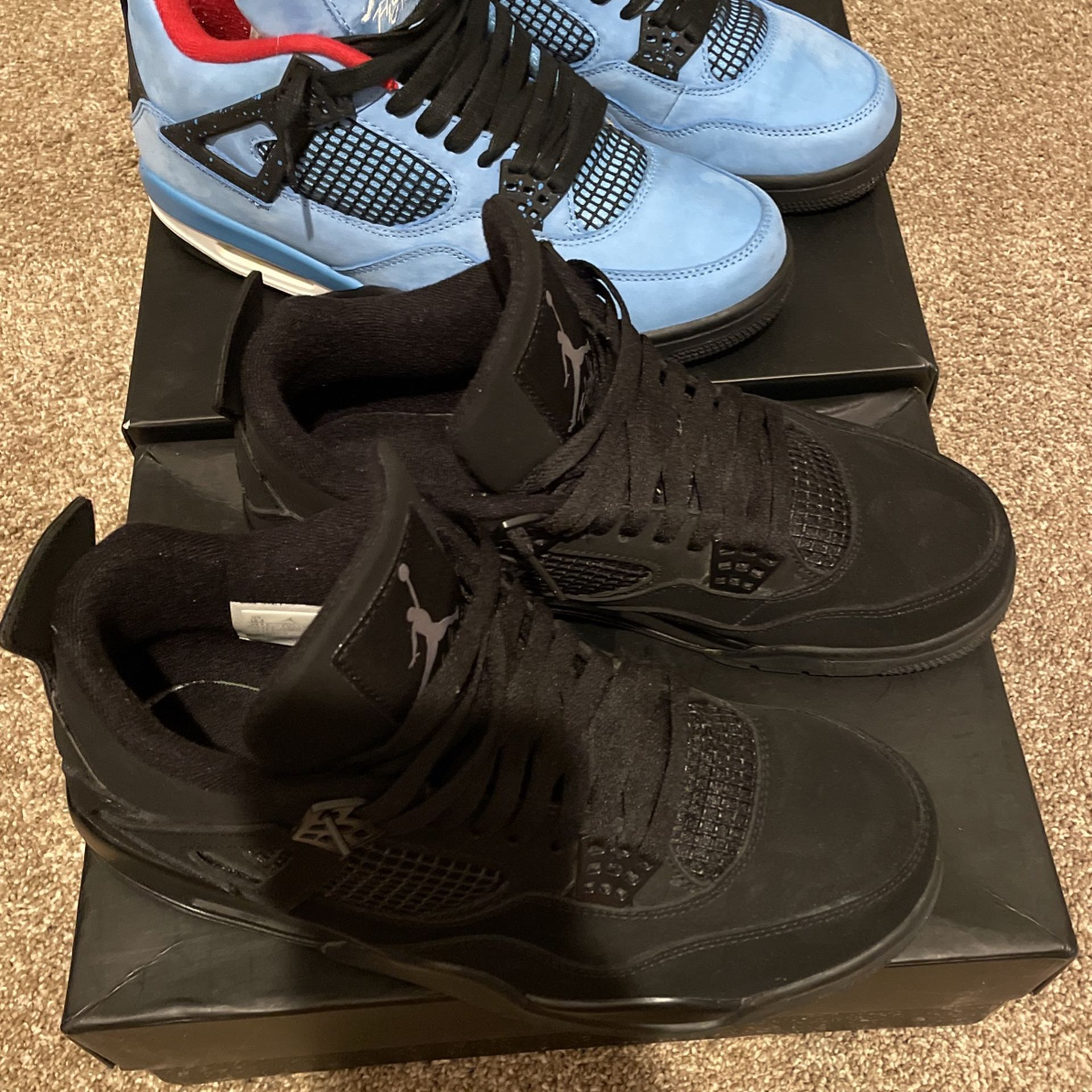jordan 4 travis scott, jordan 4 black cats