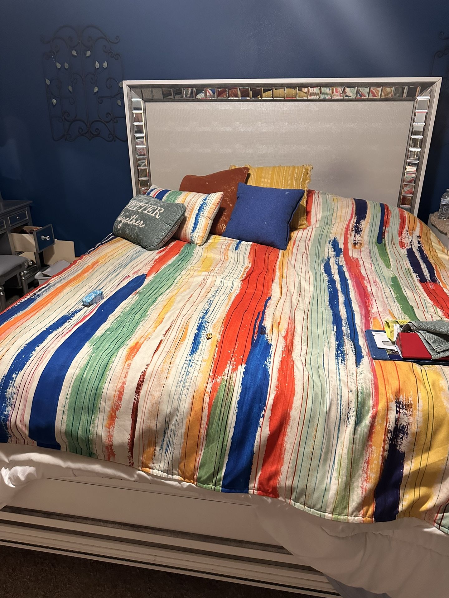 Bedroom Set And Tv
