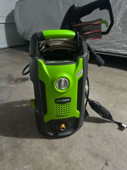 GreenWorks 1500psi Pressure Washer