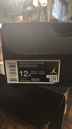 12c toddler Jordan 5