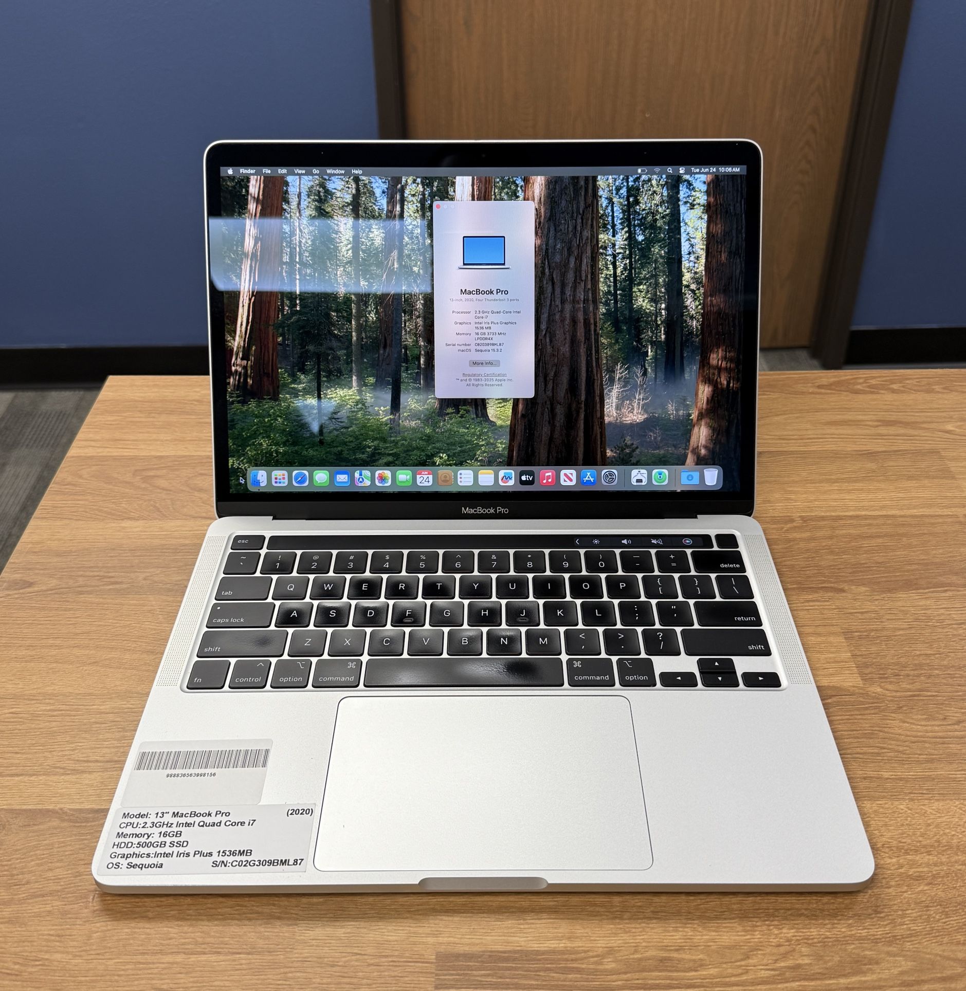 2020 Macbook Macbook Pro 13 Inch I7 16gb Ram 13 MacBook Pro