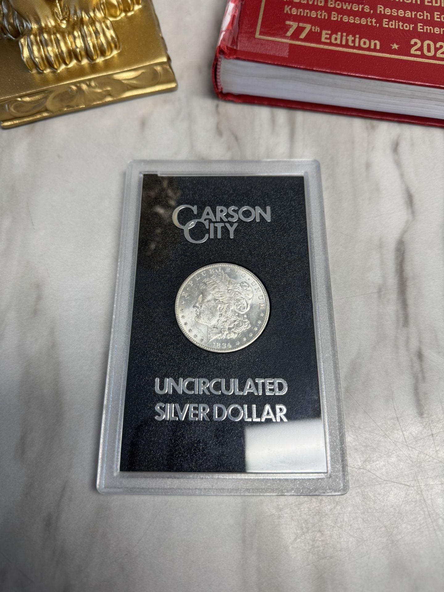 1884 Carson City Morgan Dollar Uncirculated 