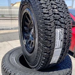 Fuel Vector Wheels 🛞 And Tires LT 285 70R17 $1300×4 