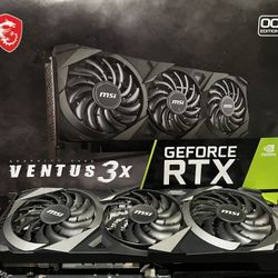 MSI NVIDIA GeForce RTX 3060 Ventus 3X OC – 12GB GDDR6