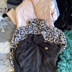 3 Female Northface Jackets/Coats Used