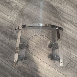 Motorcycle windshield