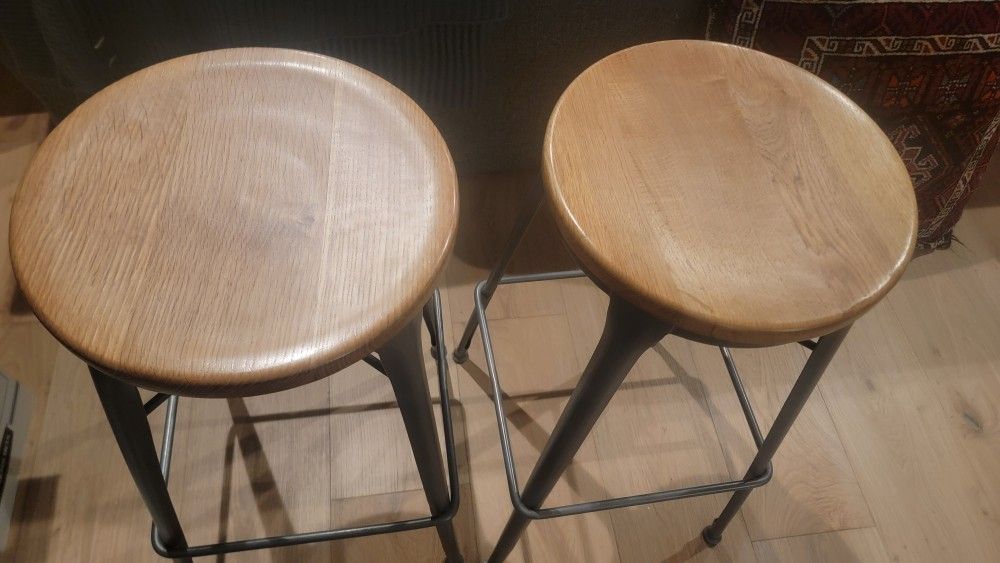 2 Rejuvination Bar Stools 30" Seat Ht