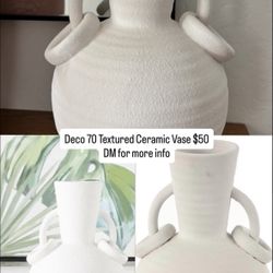 Home Decor: Ceramic Vase