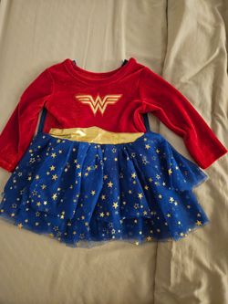 Baby Wonder Woman Costume 0-6M