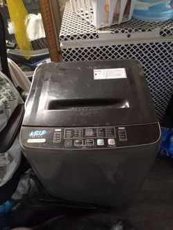 Portable compact laundry washer