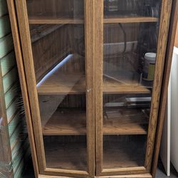 Cabinet with glass doors