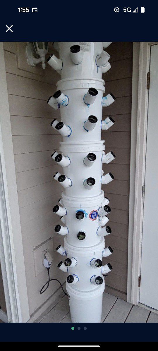 60 Port Areo Hydroponic Grow Tower