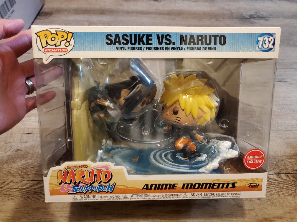 Sasuke Vs Naruto Funko Pop Anime Moments