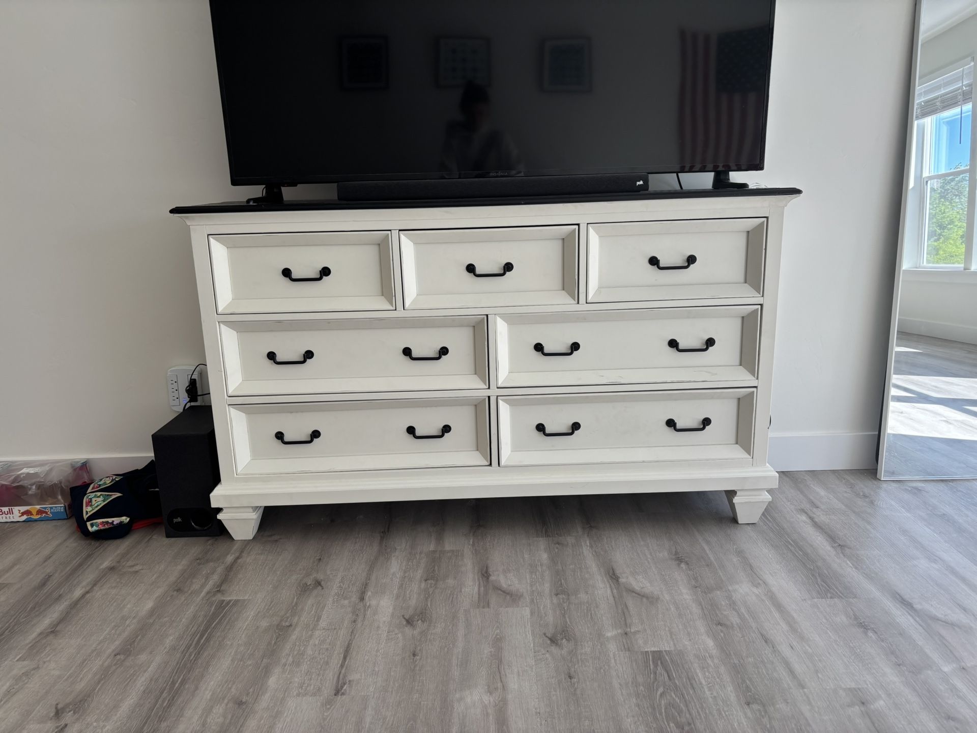 White Barn TV Stand/Dresser