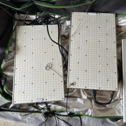 3 Grow Lights With Grow Tent