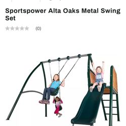Swing Set Brand New